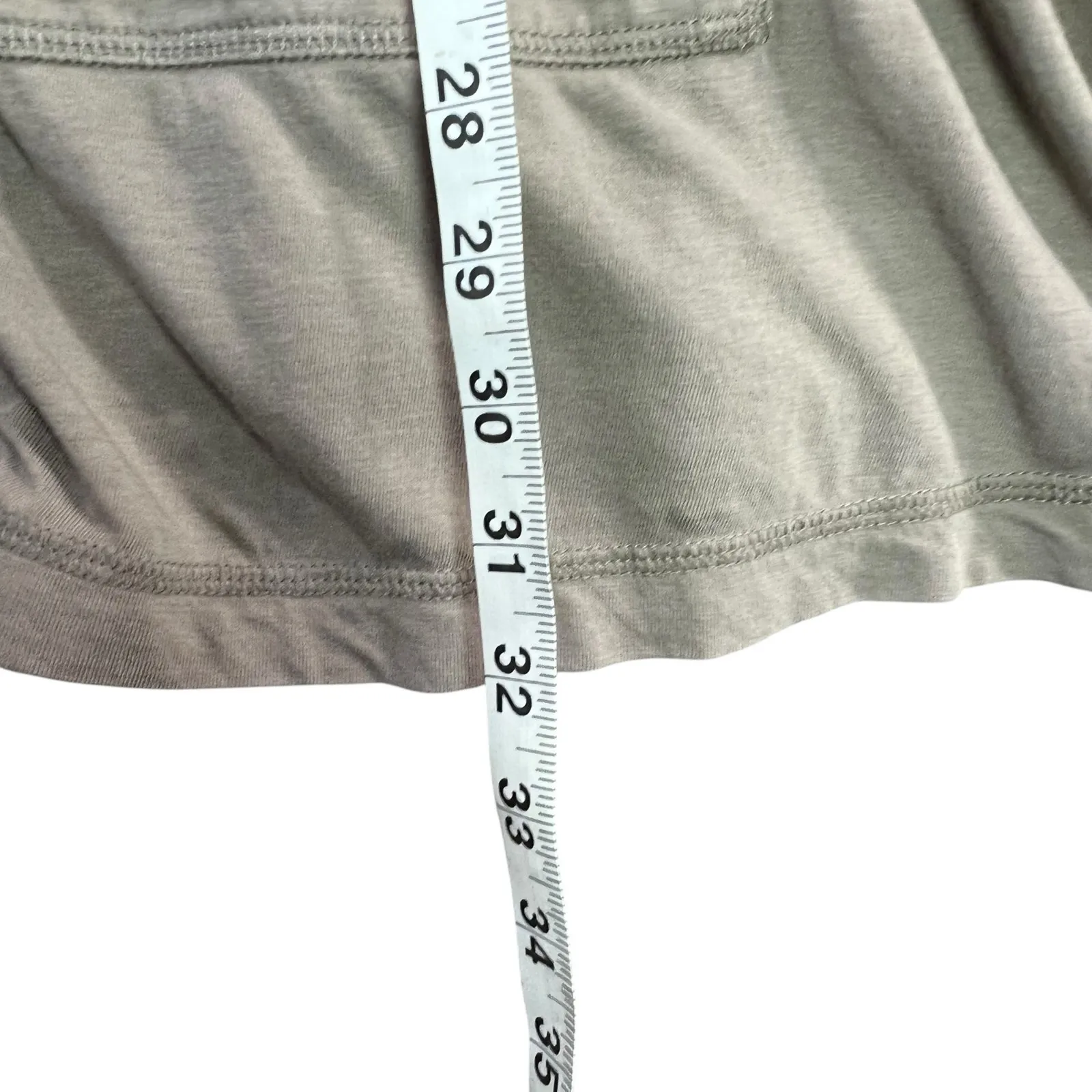 Eileen Fisher Activewear Jacket Womens M Taupe Organic Cotton Zip Up Relaxed - Image 9