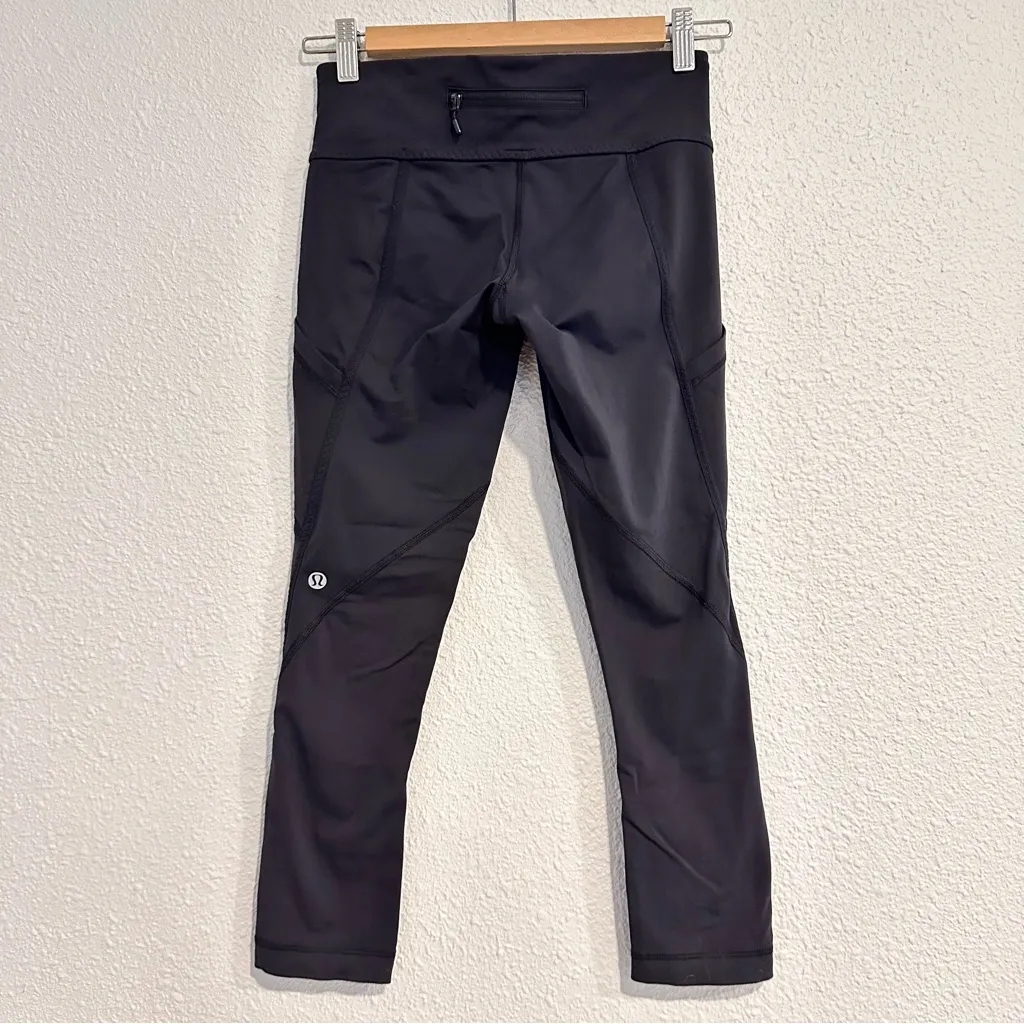 Lululemon Luxtreme Crop Leggings Black 22” - Image 4