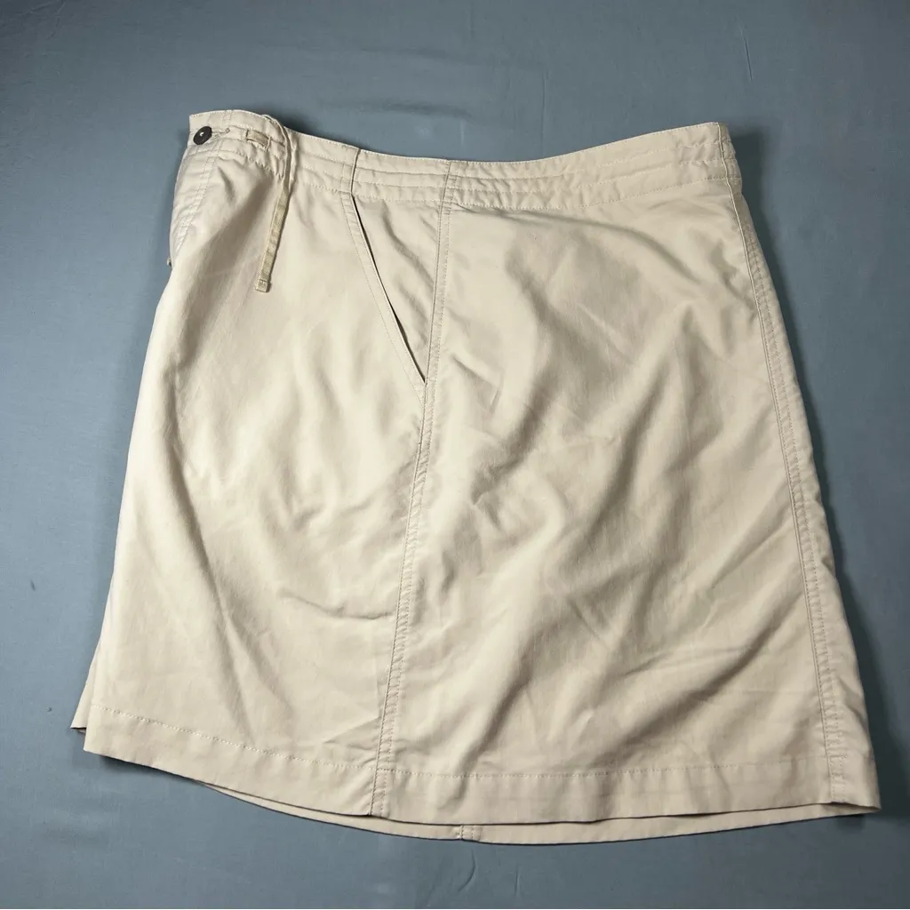 Patagonia Tan A-Line Mini Skirt Casual Resort Wear - Image 5