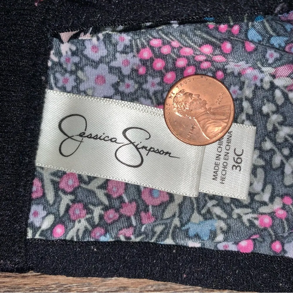 Jessica Simpson Floral 36C Bra - Image 5