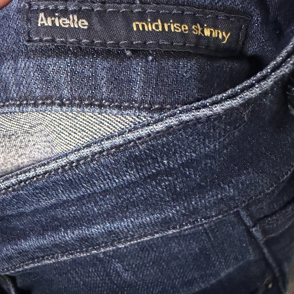 Citizens Of Humanity Dark Blue Skinny Jeans - Image 3