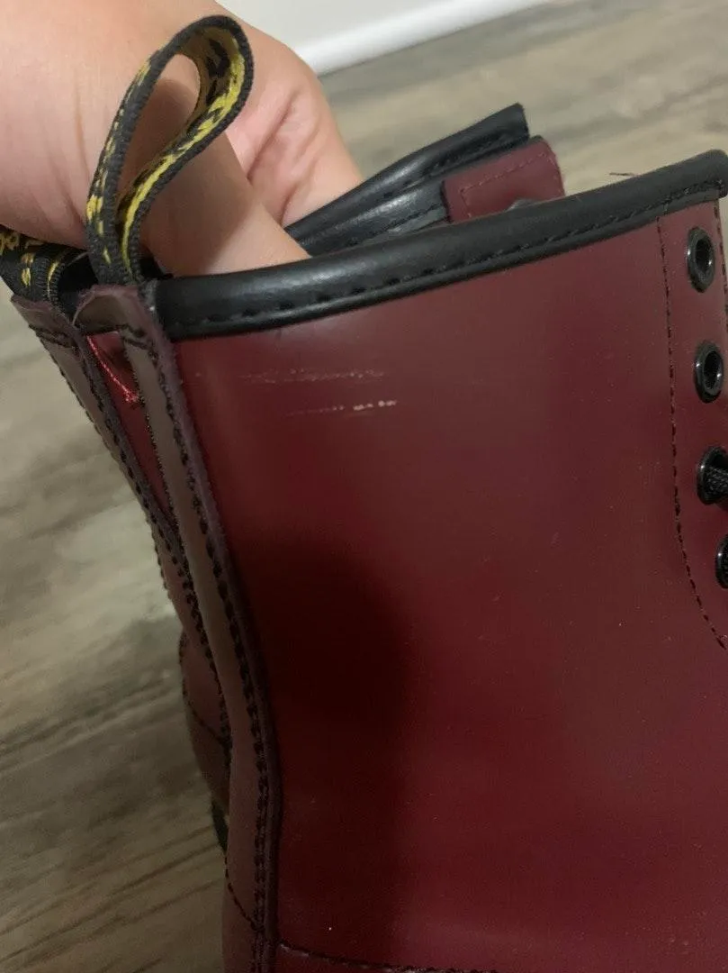 Dr. Martens Burgundy DR. Martins - Image 4