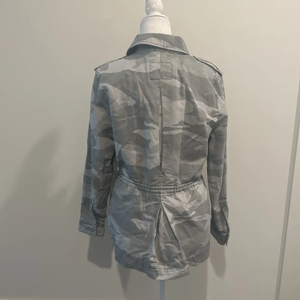 NWT Abercrombie and Fitch Cotton Camouflage Jacket Sz L - Image 4