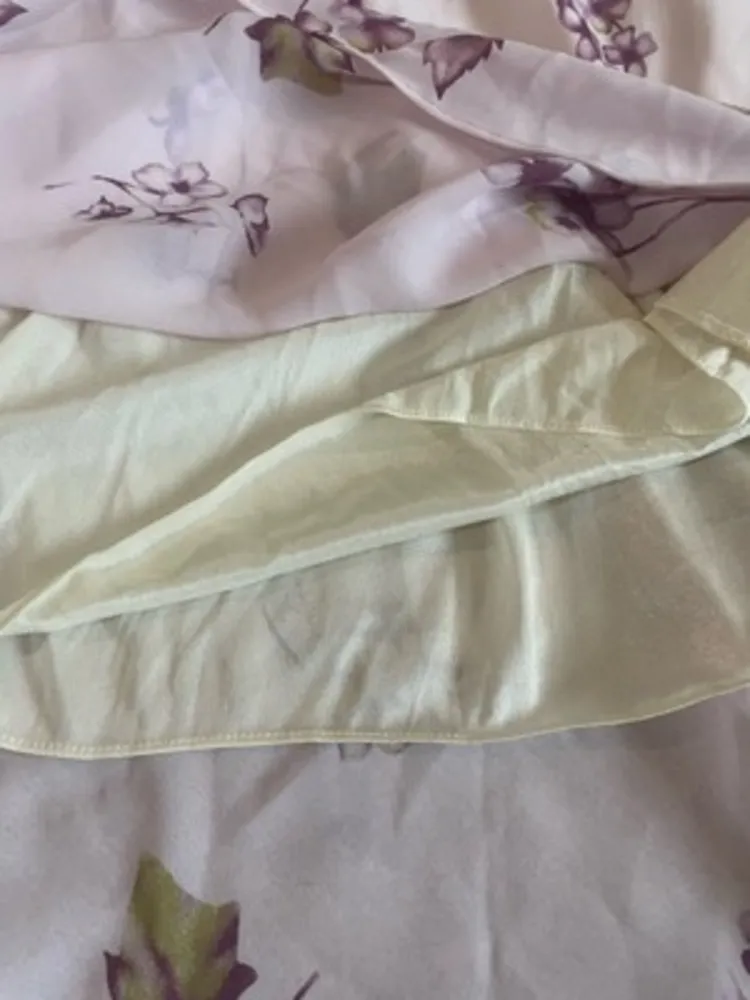 Ronni Nicole by Ouida | Vintage 90's Y2K Size 14 Fairy Flower‎ Pink Long Dress - Image 10