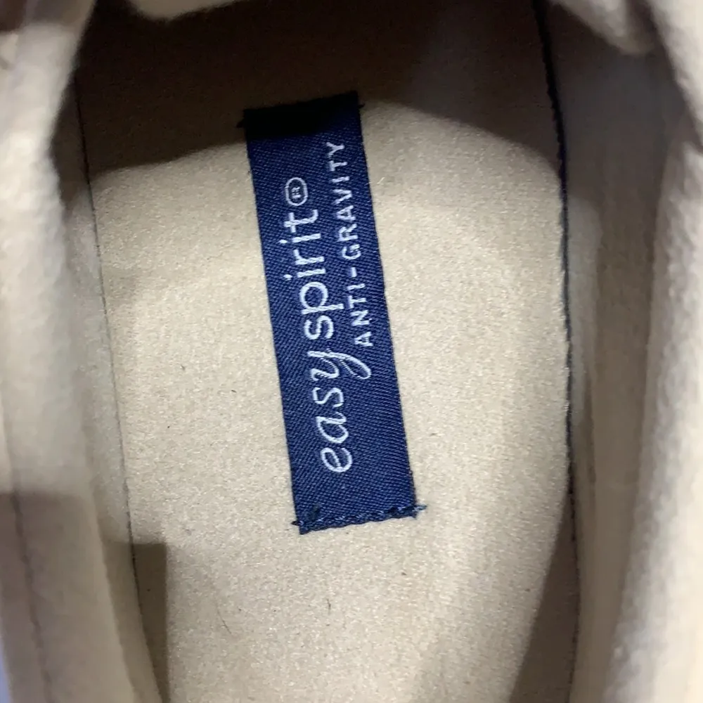 Easy Spirit Women Tan API Walking Comfort Lace Shoe Leather Sneaker S-032 Sz 10 - Image 8