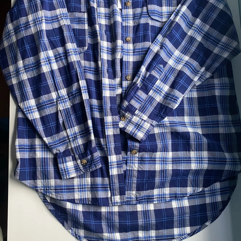 Urban outfitters blue flannel shirt - Image 6