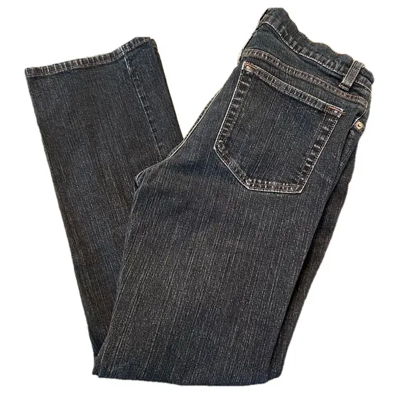 Gap Modern Boot Cut Stretch Jeans Women's Size 6 Dark Blue Mid-Rise Denim - Image 2