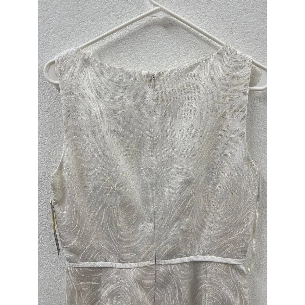 Gianni Bini 10 White A Line Tank Top Sparkly Tank Top Dress - Image 8