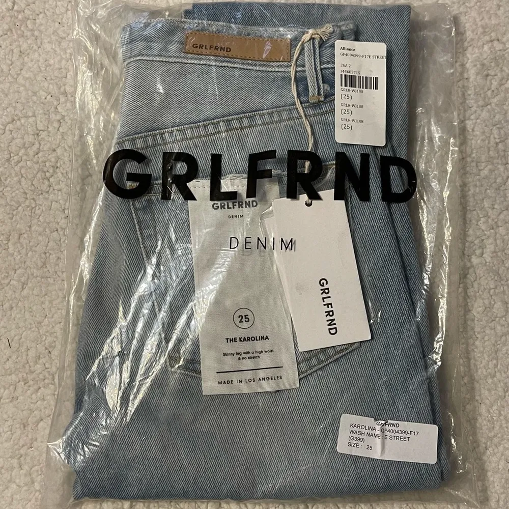 NWT GRLFRND x Revolve Karolina High-Rise E Street Distressed Skinny Jean Size 25 - Image 7