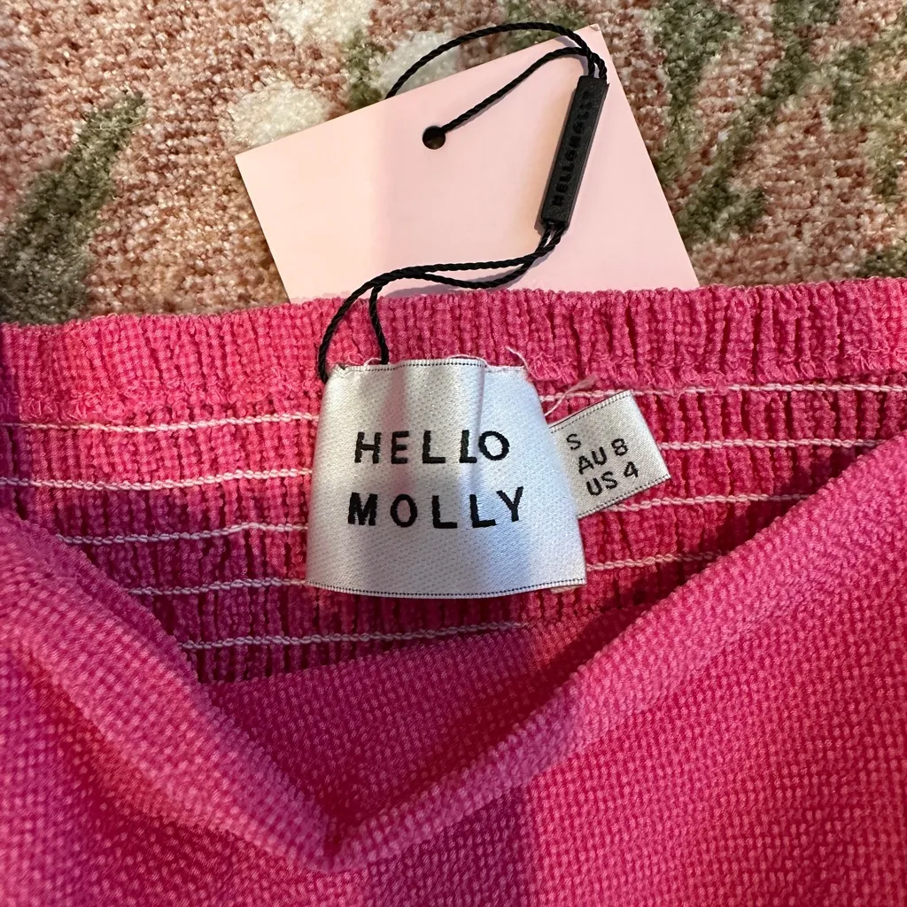 Hello Molly “Strawberry Smiles” Blouse - Image 6