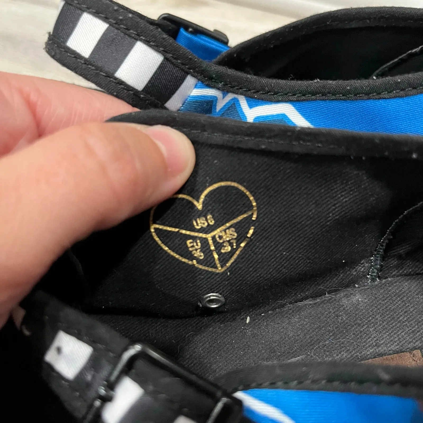 Hot Chocolate Design Chocolaticas Aristocrat Lolita Mary Jane Platforms Sz 6 Blue - Image 4