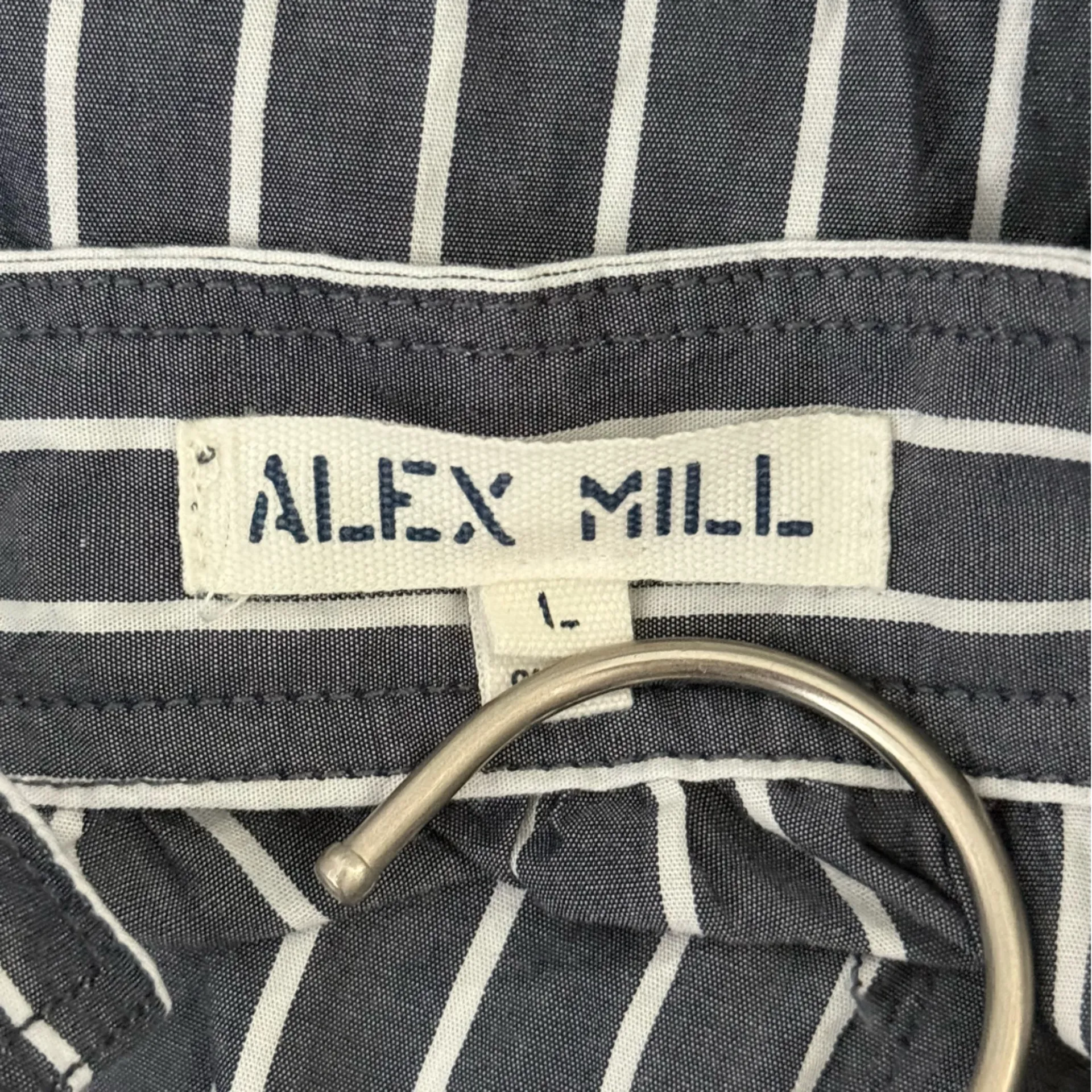 Alex Mill Montauk Stripe Leah Tank Blue Size L - Image 4