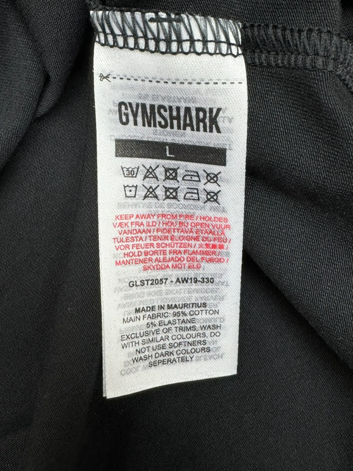 NWT  Apollo Fitted Black Short Sleeve T-Shirt Size Large - Image 6