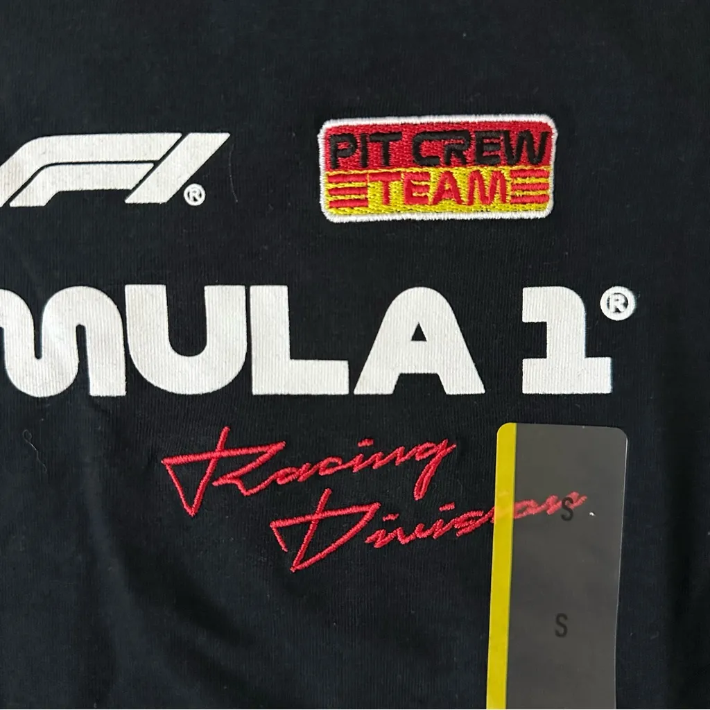 Formula 1 Women's Racing Tee Size S Black - Image 3