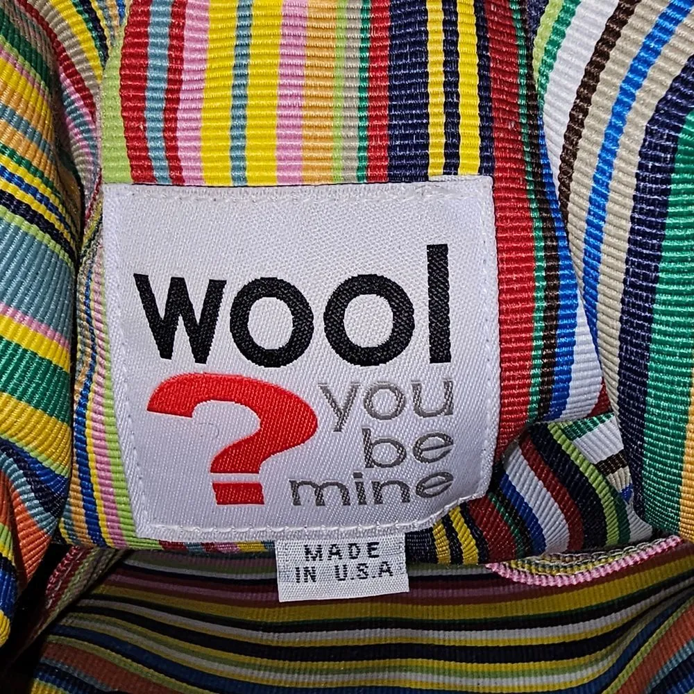 Wool You Be Mine Womens Gray Boston College Purse Crossbody‎ Bag - Image 5