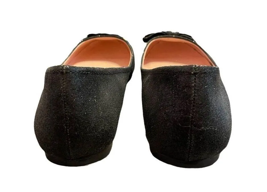 Hello Kitty Flats Black Glitter /Sparkles Sz 8 - Image 6