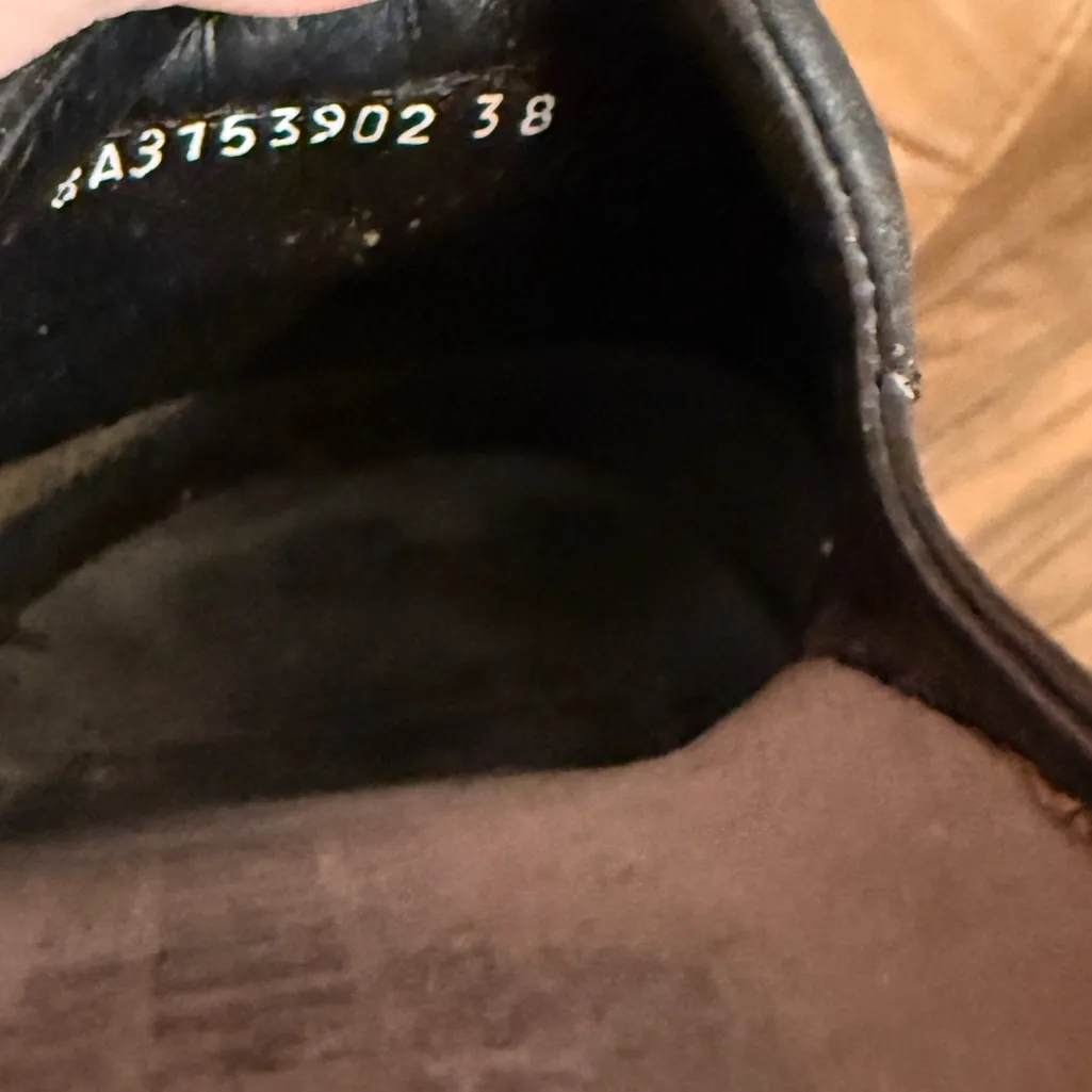 Mephisto Leather Clogs as is Black Size 7 - Image 8