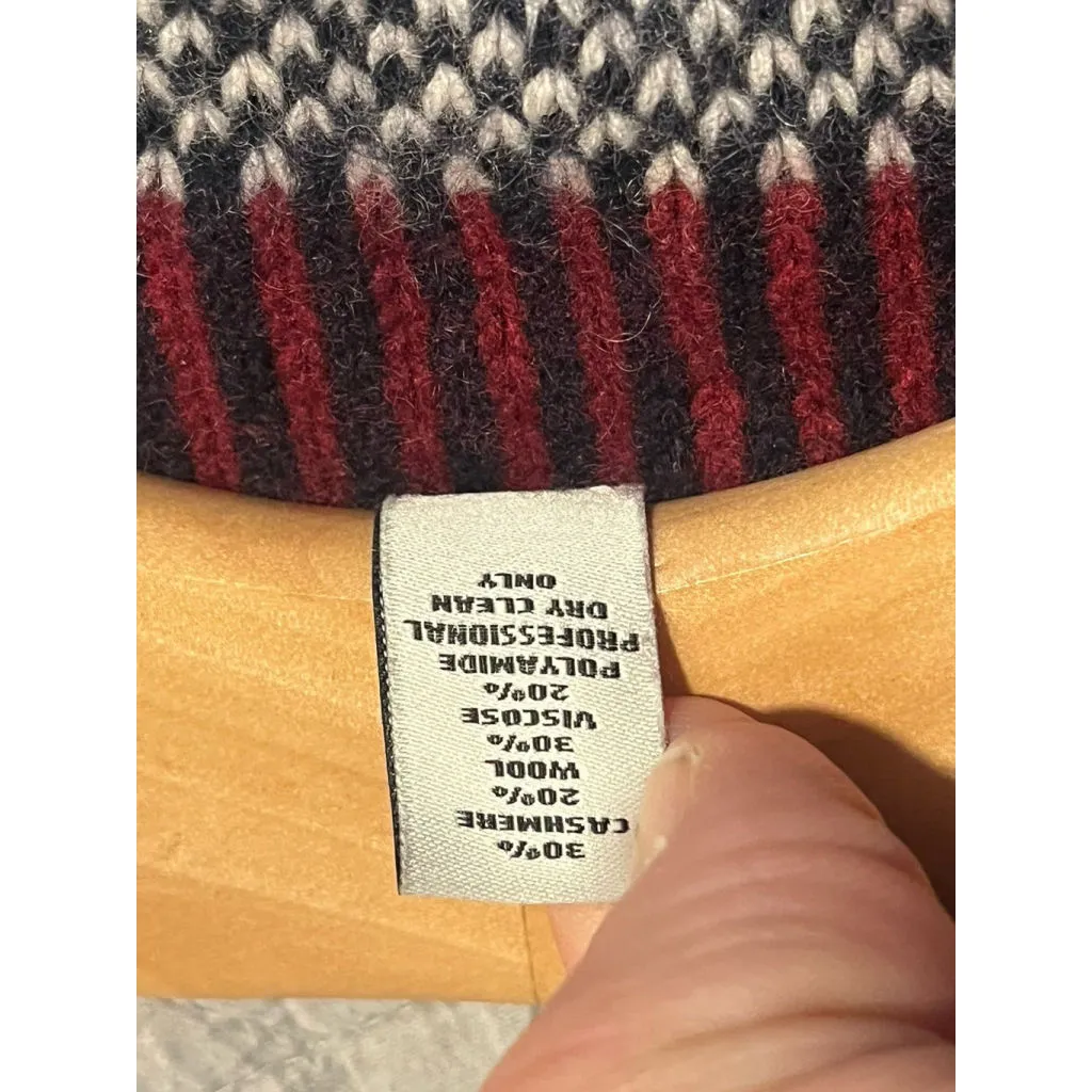 Autumn Cashmere Open Cardigan Sweater Womens Size M Woven Long Sleeve Western - Image 8