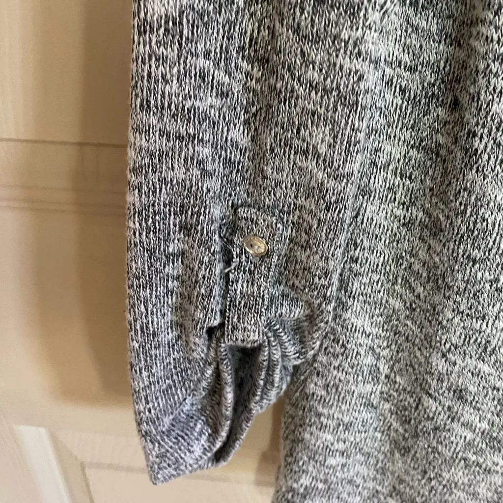 AB Studio Heathered Knit Top - Image 3