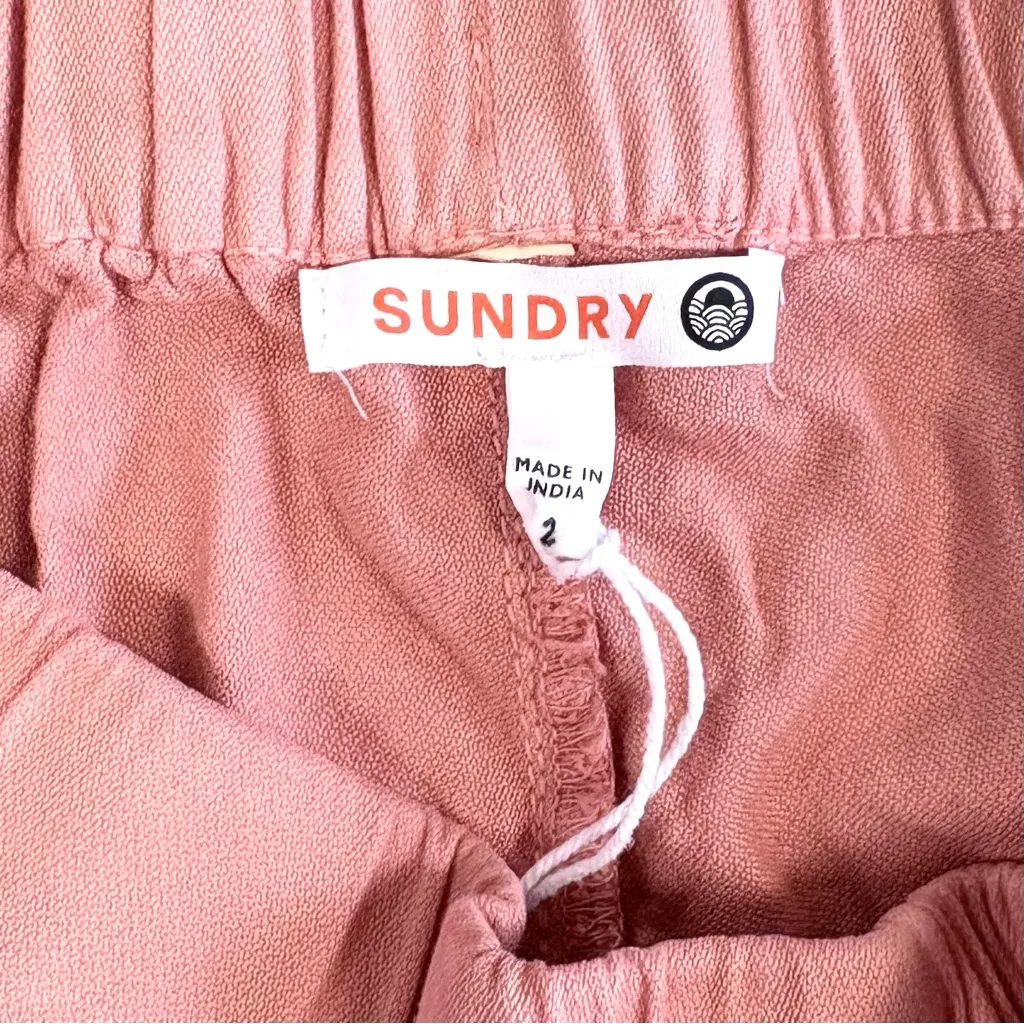 Sundry Embroidered Loved Jogger Pants Medium - Image 7
