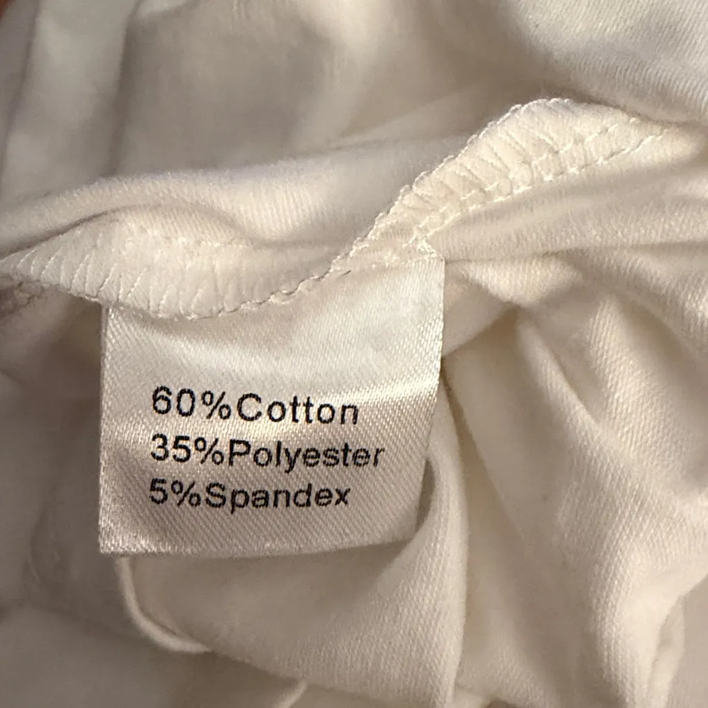 NEW White Cotton Blend Crew Neck “Bruh We Out Teacher” 2X - Image 2