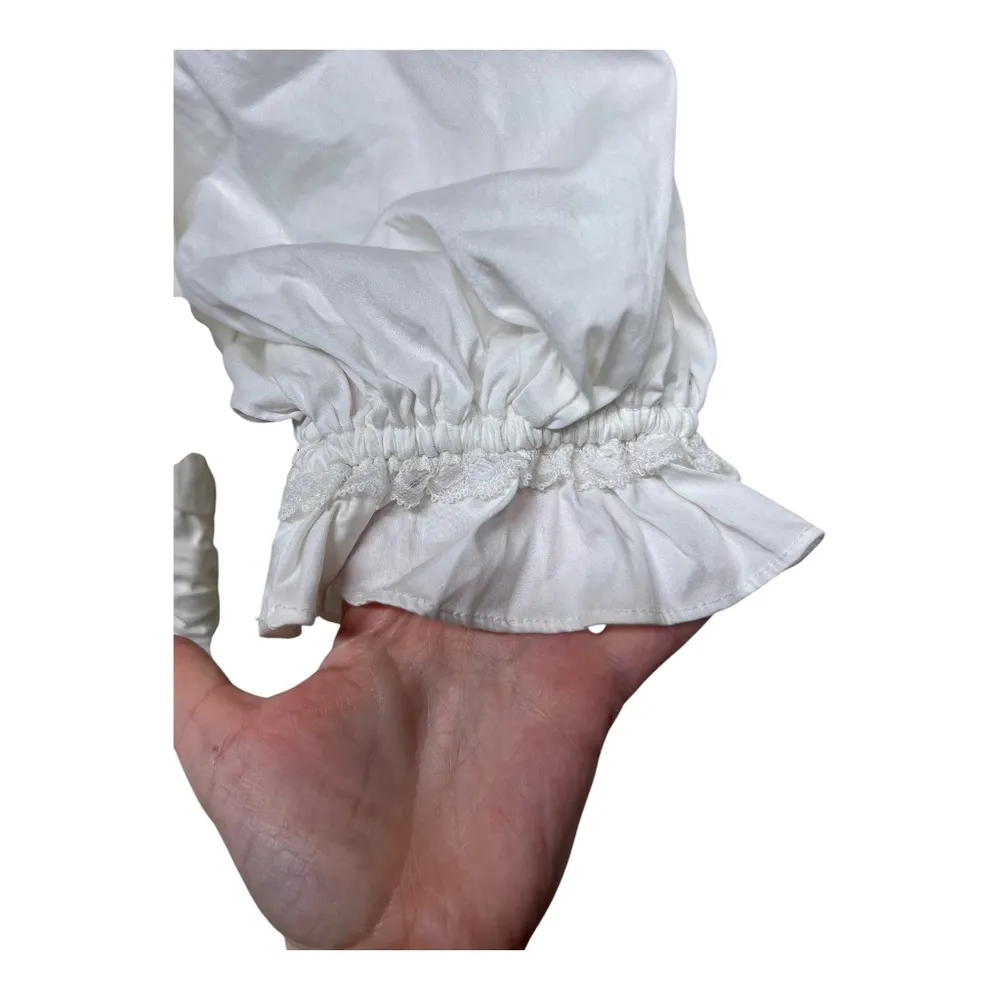 For Love & Lemons Jackson Mini Dress White Small - Image 6