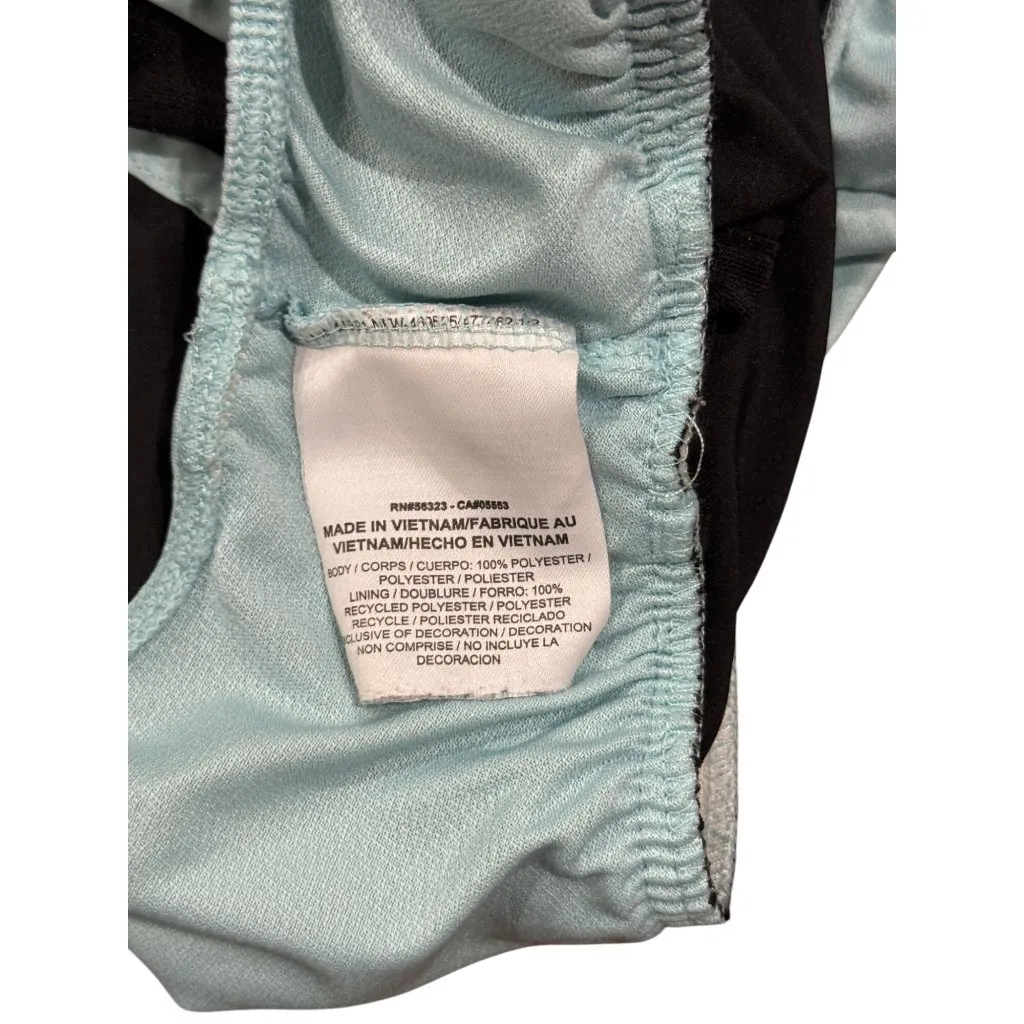 Nike Dri-Fit Athletic Shorts Women’s Size S Black Blue Lined Mesh Sides Running - Image 7