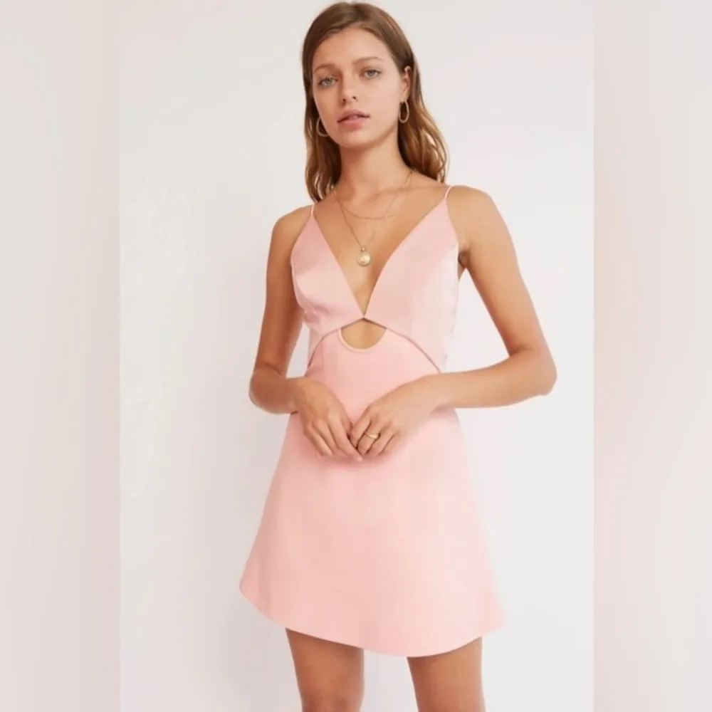 Finders Keepers Nadine Sleeveless Mini Dress in Pink Size Small NWT - Image 3