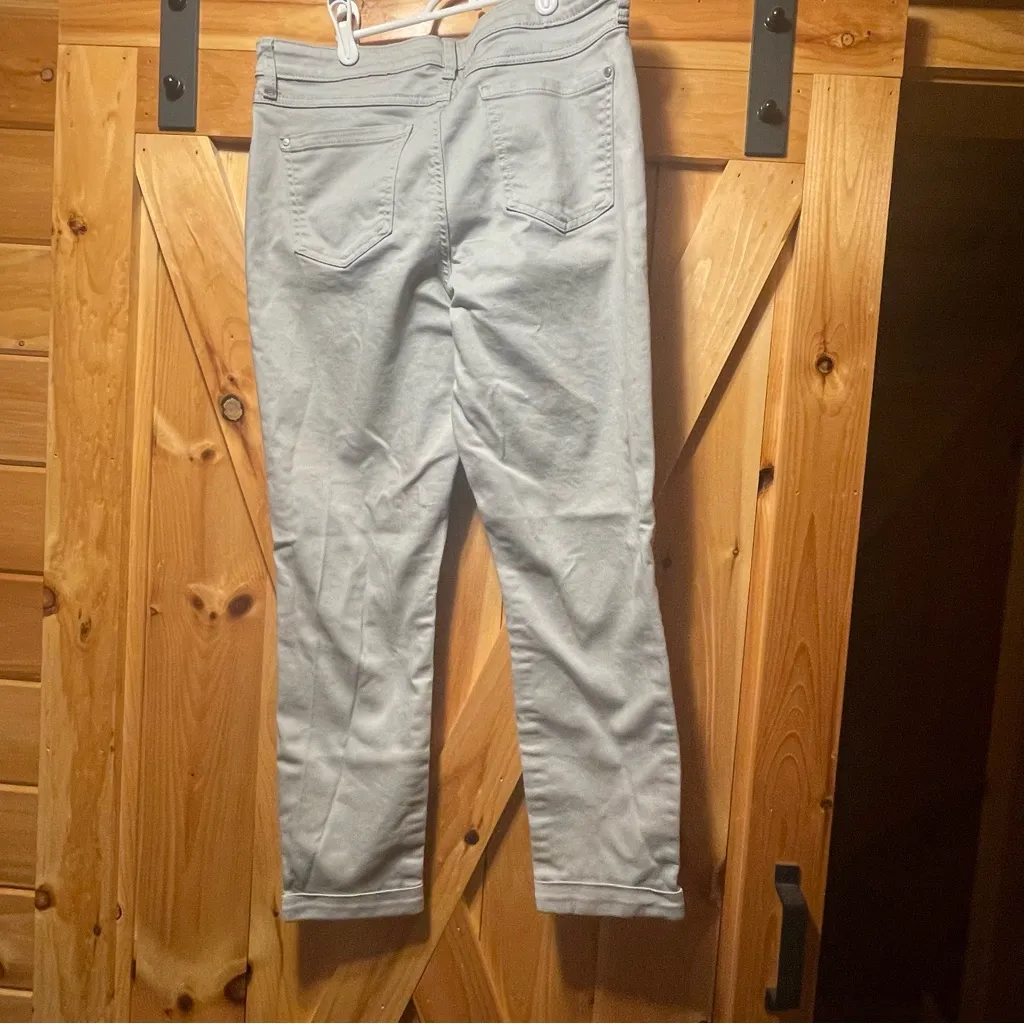 LC Lauren Conrad Lauren Conrad Gray Pants - Image 4