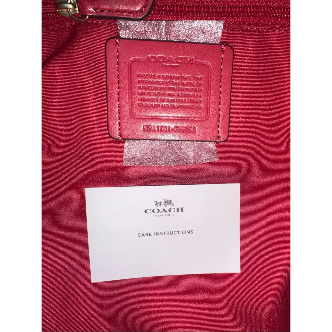 ➡️Coach Marlon Shoulder/Crossbody Handbag Sig Canvas Pebbled Leather F79993 $428 - Image 6