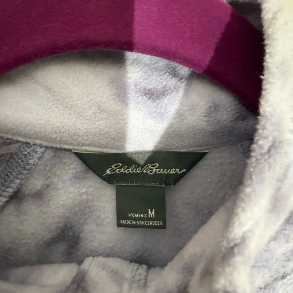 Eddie Bauer Purple Tie Dye Pullover Sweater - Image 3