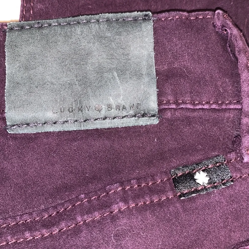 Lucky Brand Brooke Legging Jean purple jeans 2/26 - Image 6