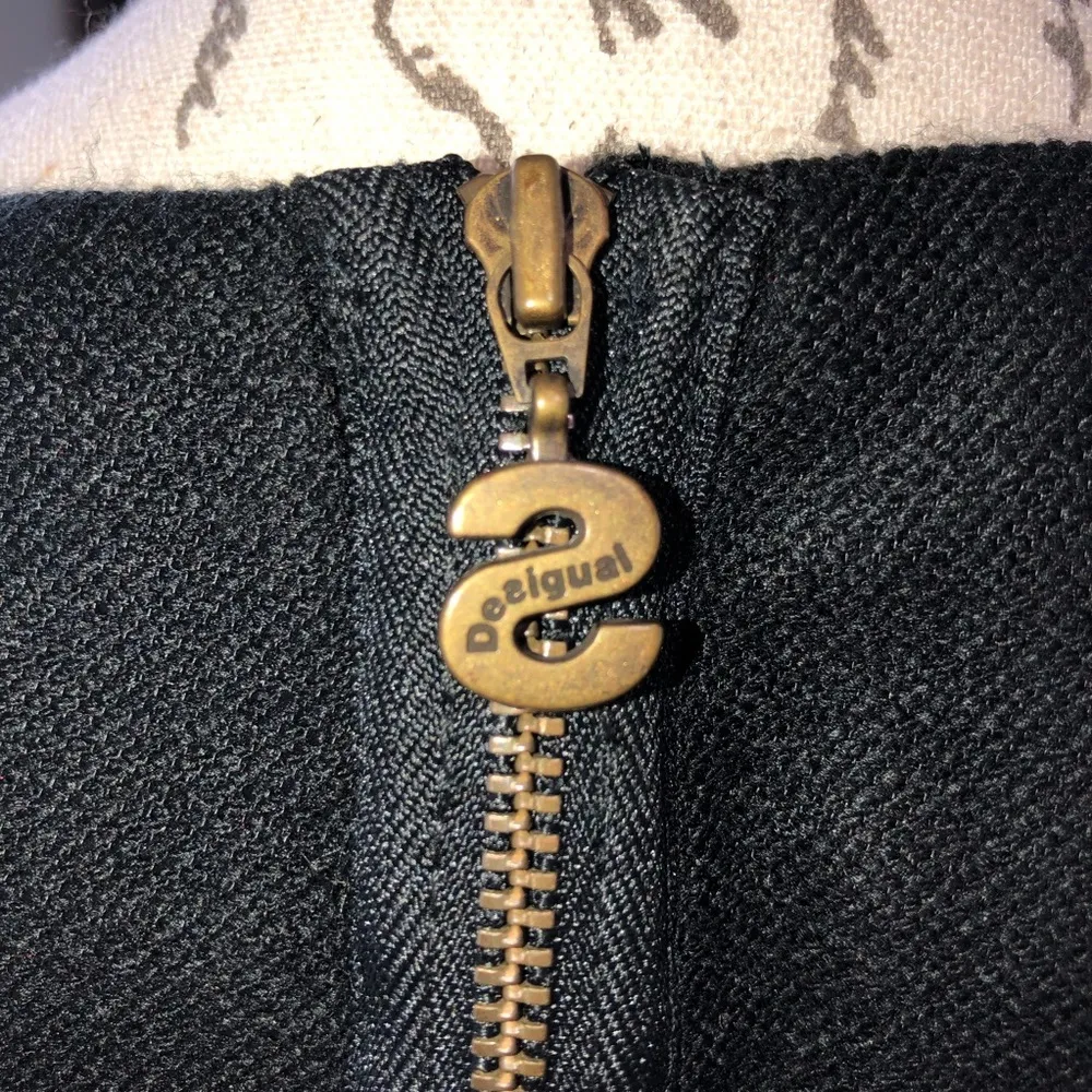 Desigual Sheath Red and Black Dress fitted cute nwt new L large 42 EU goth - Image 5