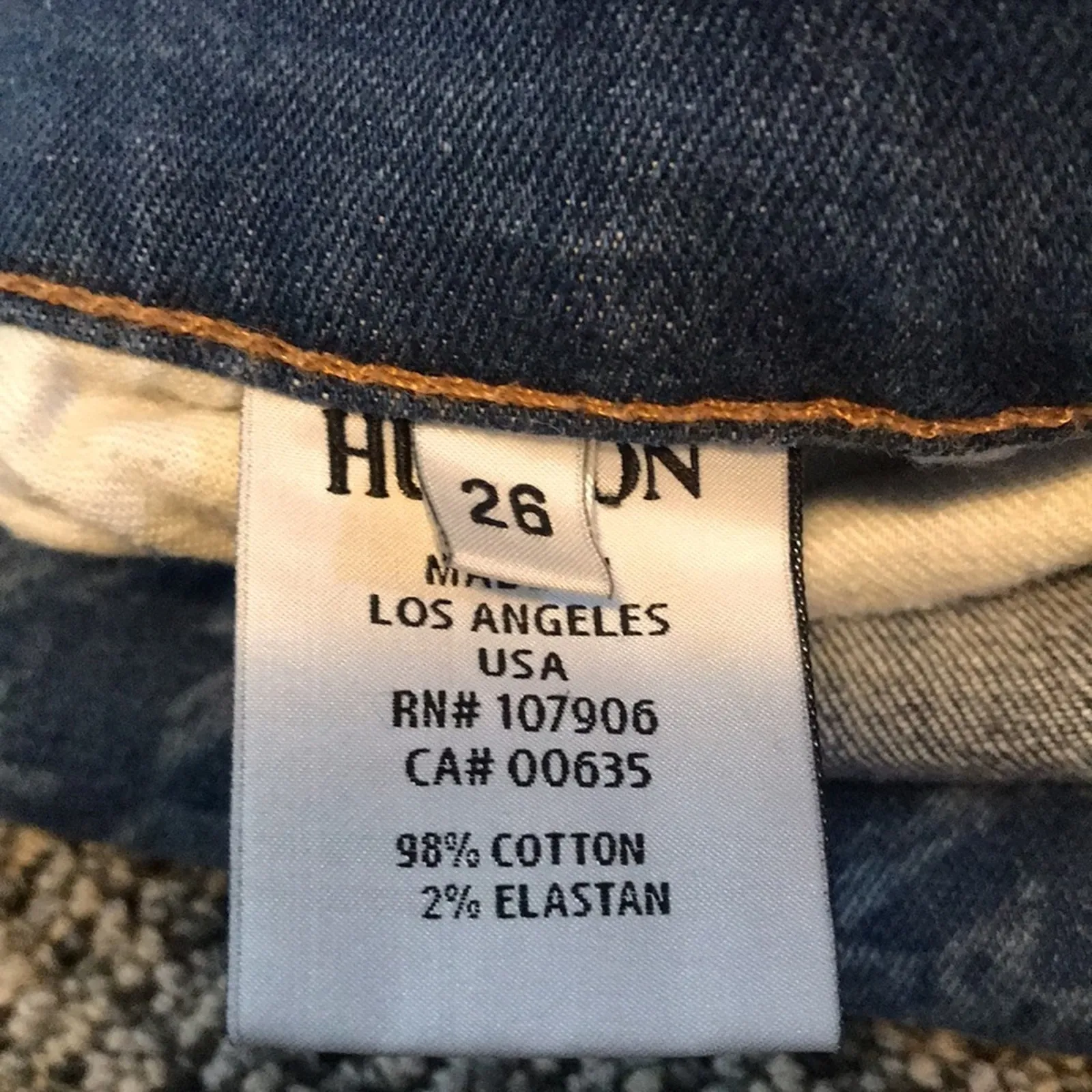 Hudson‎ “Krista” houndstooth jeans - Image 5