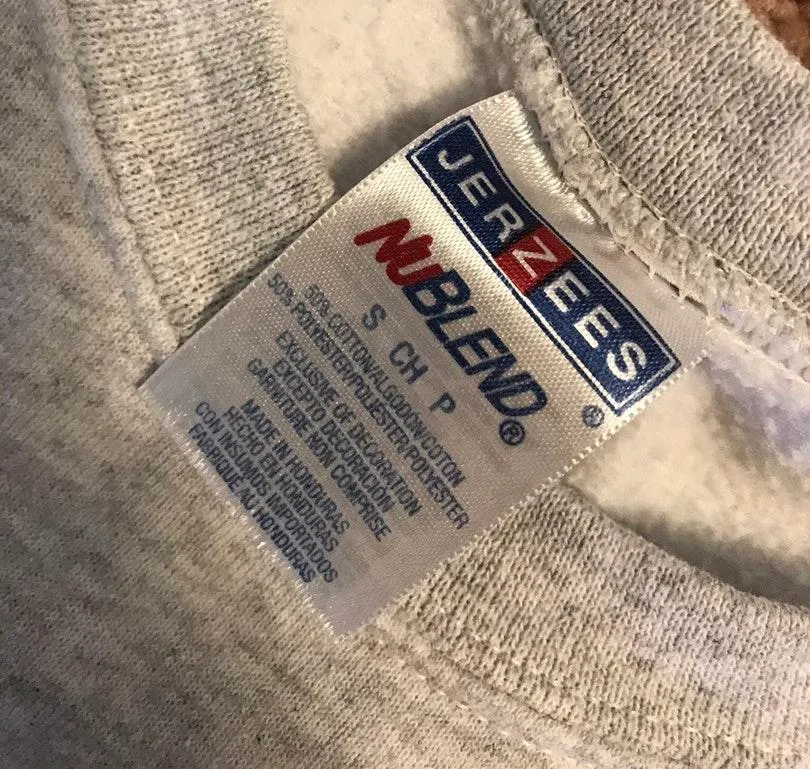 Vintage Gray crewneck hoodie - Image 3