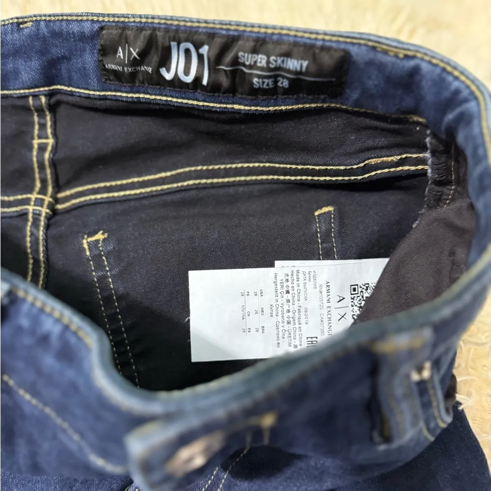 👖🔜 Armani Exchange Blue Skinny Jeans Classic Style - Image 3
