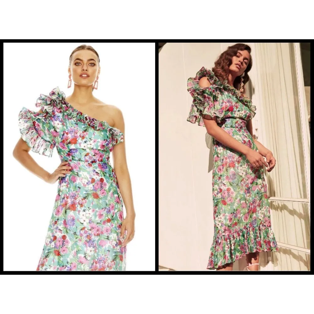 💕TALULAH💕 Better Together Midi Dress Botanical Bloom Small S NWT - Image 4