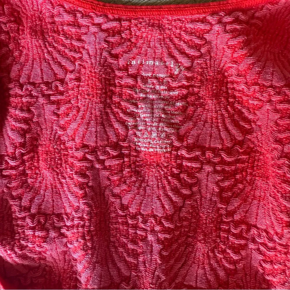 Intimately Free People Love Letter Sweetheart Cami in Red - Image 7