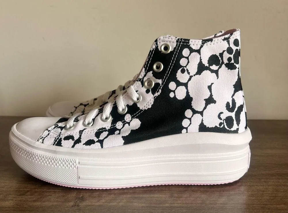 CONVERSE Chuck Taylor All Star Move Hi Top Women's Shoe Size 10 SKU#243527 - Image 3
