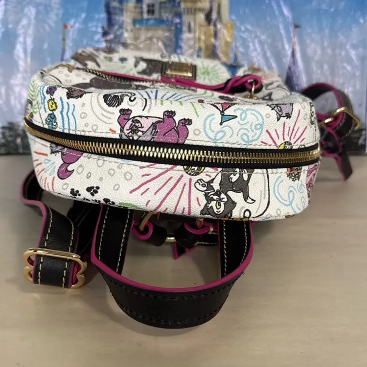Disney parks x Dooney & Bourke Cats sketch mini backpack - Image 8
