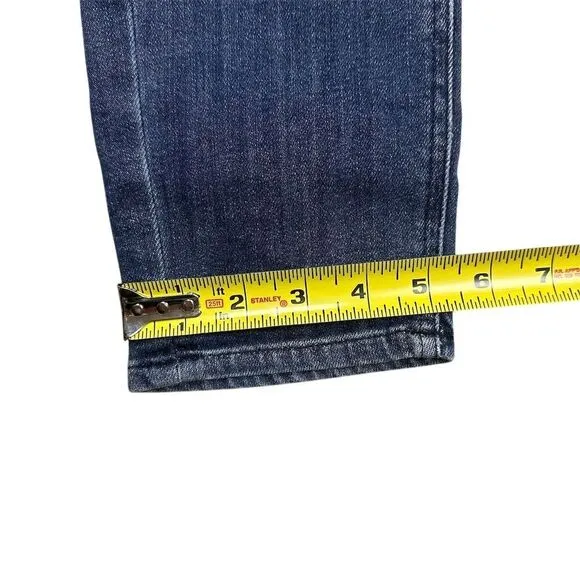 Madewell Women's Skinny Skinny Jeans Size 28‎ x 32 Blue Dark Wash Low Rise - Image 9