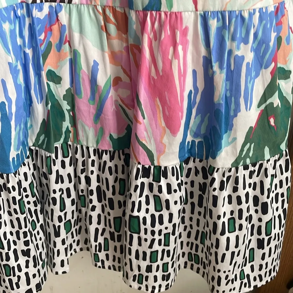 Crosby Mollie Burch Tallie Dress in Painted Garden - Image 11