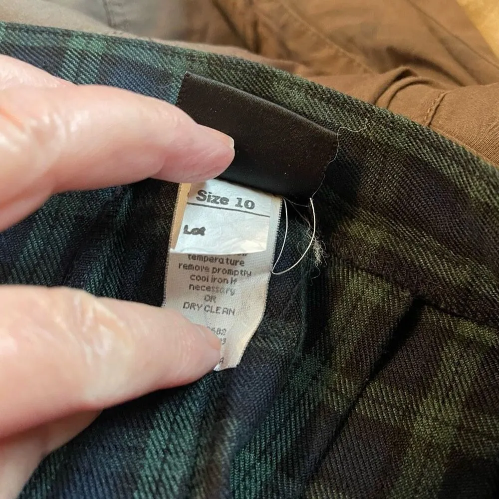 Vintage Tofy size 10 pleated plaid Scottish - Image 7