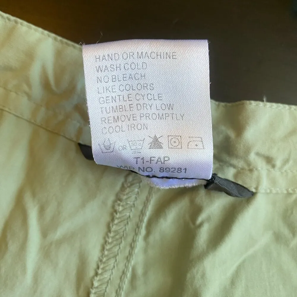 Woolrich Women's 14 Meadow Green Nylon Hiking Shorts Outdoor Walking Lightweight - Image 16