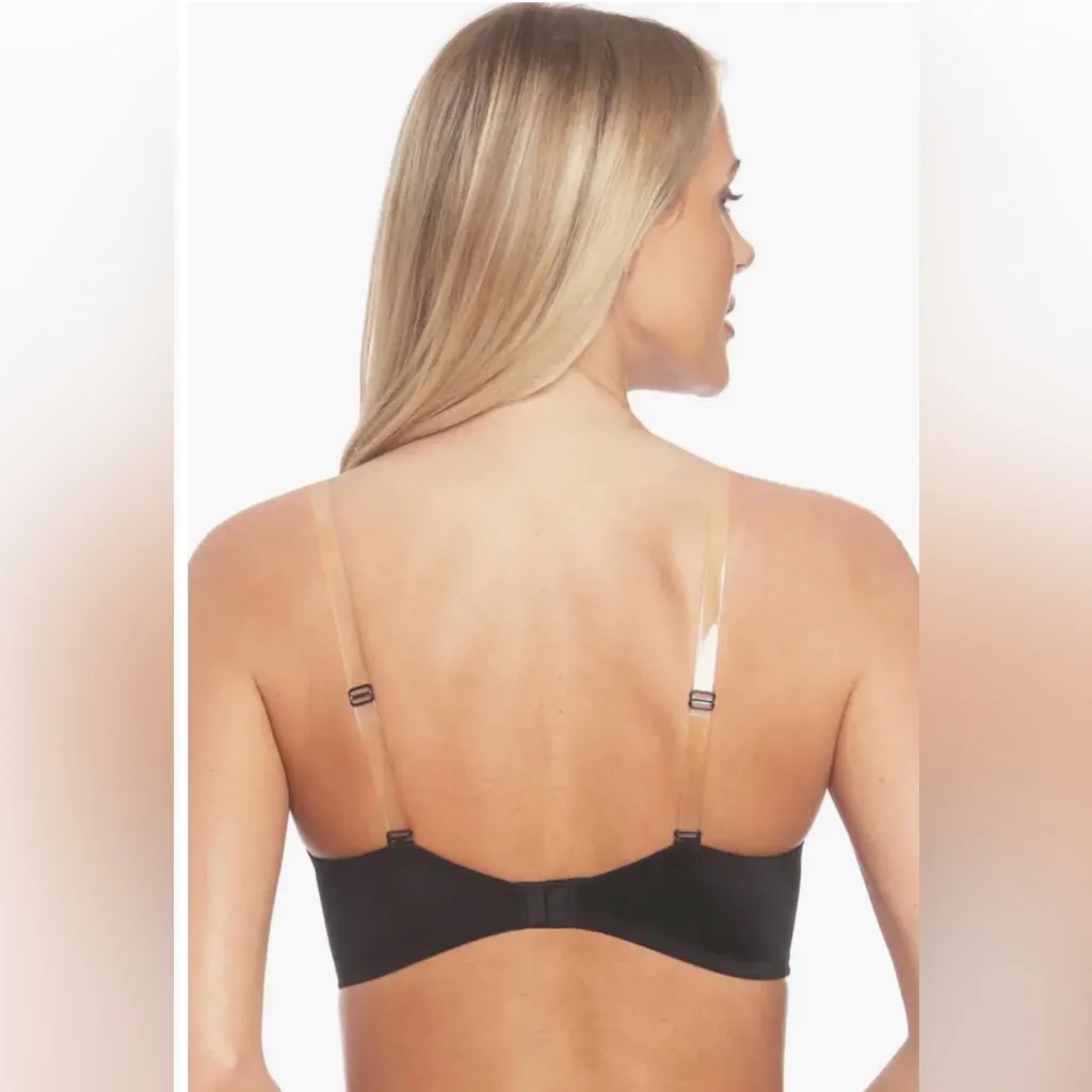 Dominique Women's Uma U Plunge Convertible Bra Black 42DD/E NWT Size undefined - Image 5