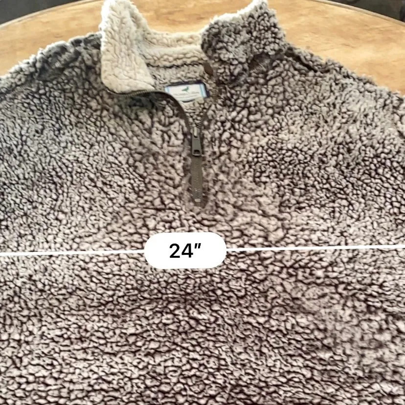 Properly Tied Adult XL Pintail Pullover Sherpa Quarter Zip - Image 11