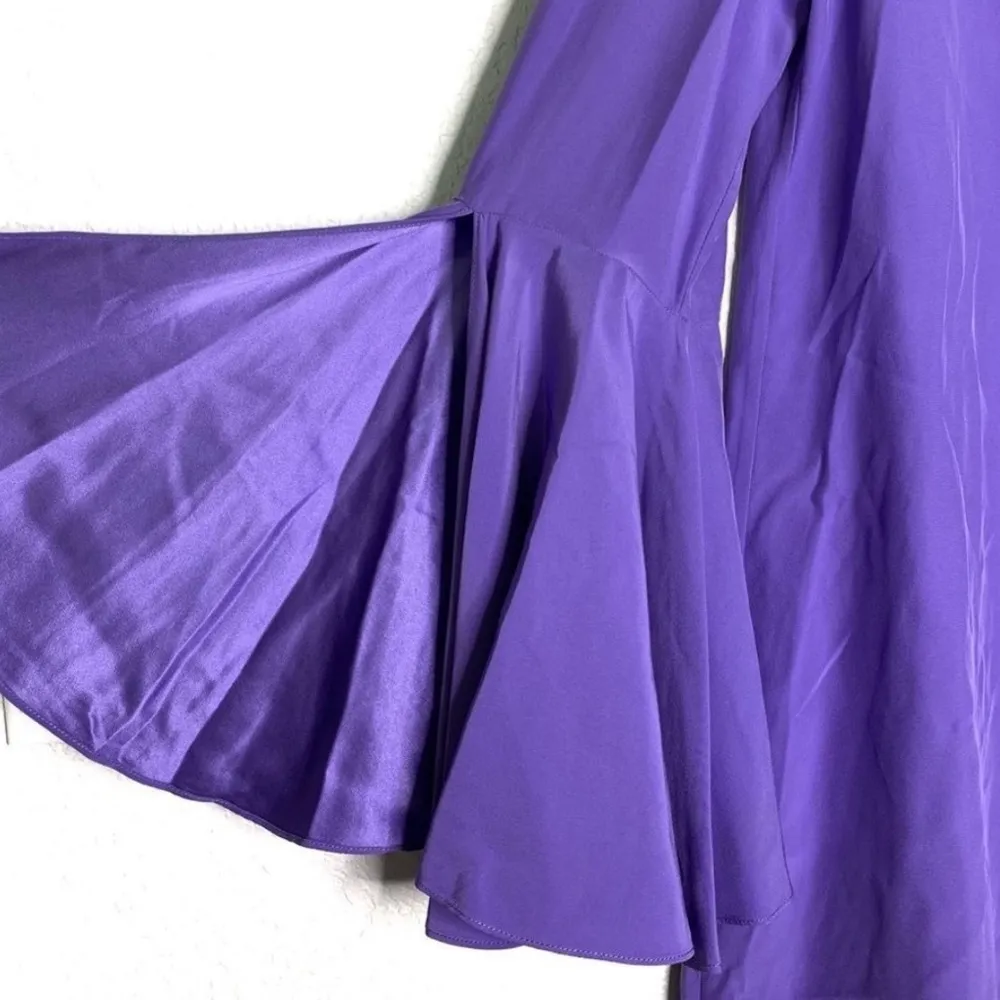Elizabeth & James sz S purple silk dress - Image 6