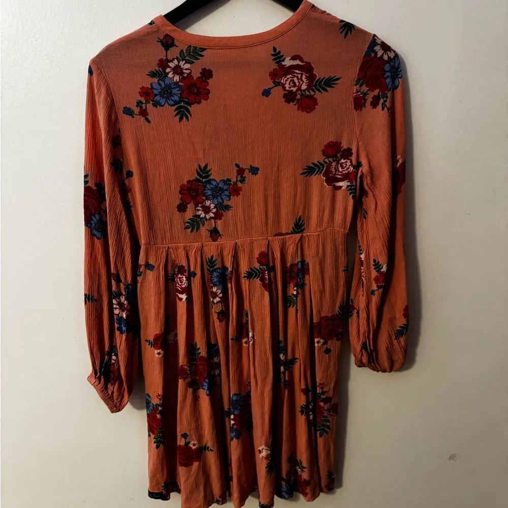 EUC Matilda Jane Blush Floral Let’s Go Out Midi Dress Size XS - Image 4