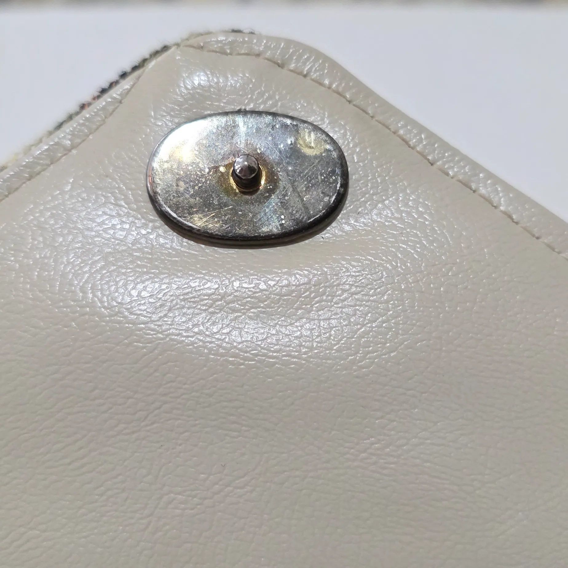 Vintage Floral Tapestry Envelope Purse Clutch Late 80s 90s Era - Image 5