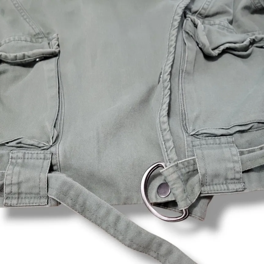 Margot Jacket Size Small Women's Moto Jacket Utility Jacket Bikercore Army Green - Image 4